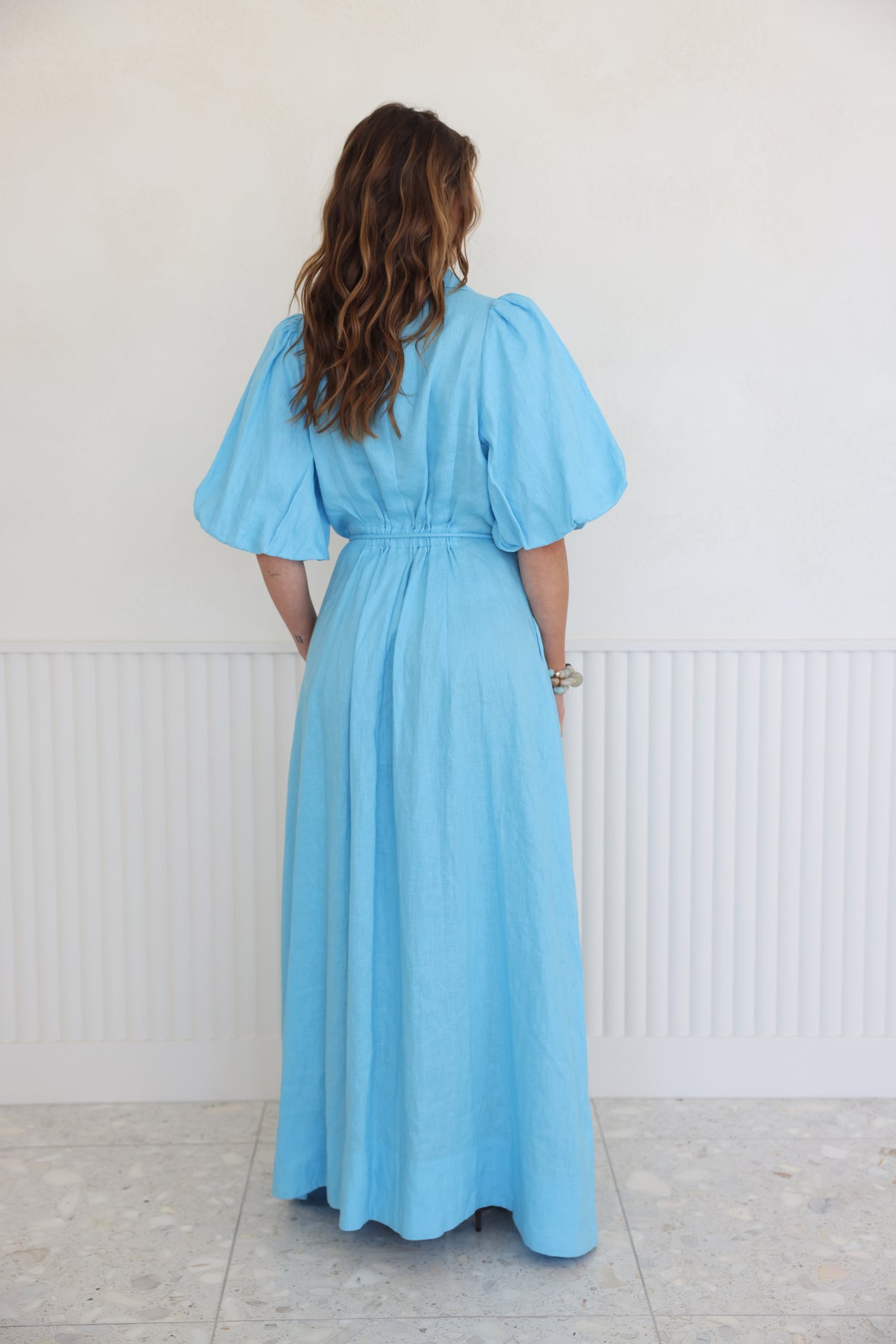 MIRAGE MAXI SHIRT DRESS