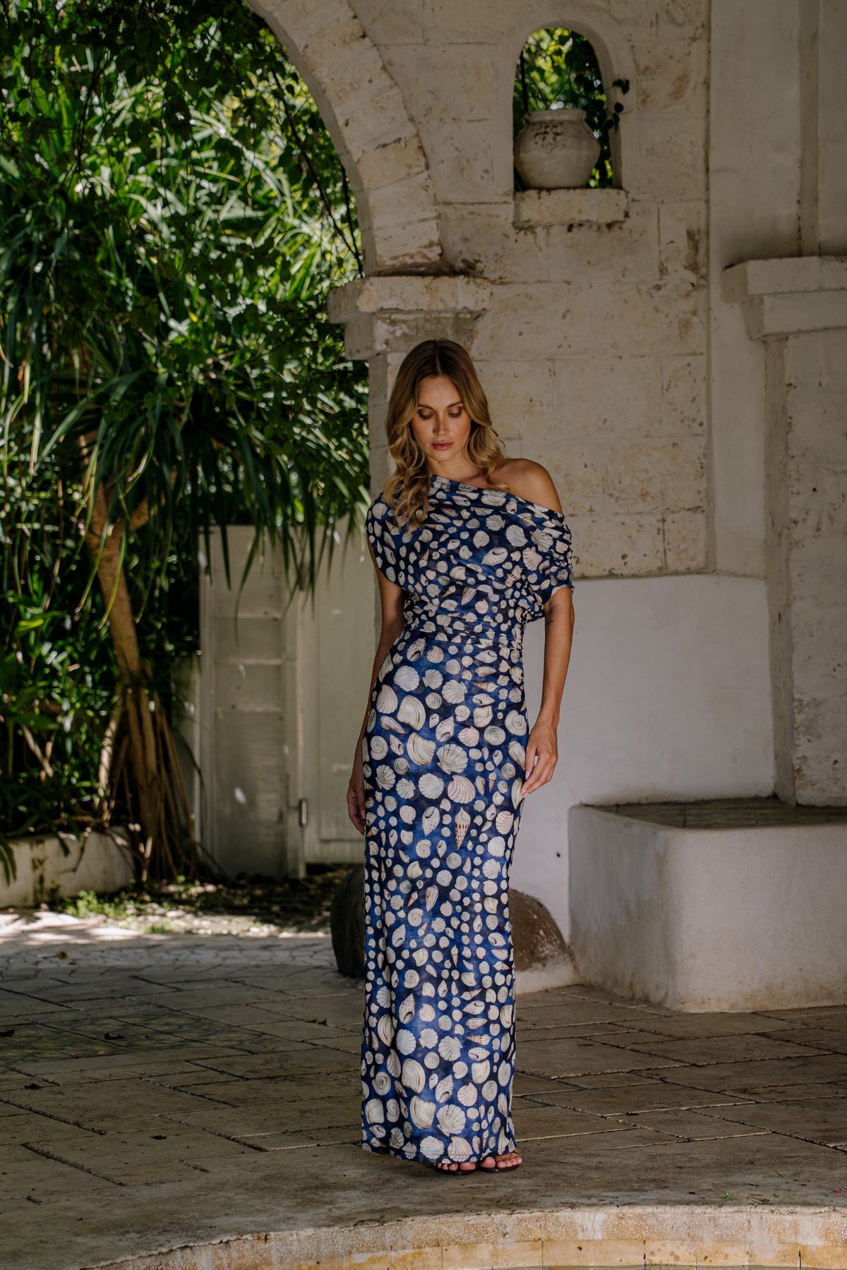 SEA SHORE MESH DRESS