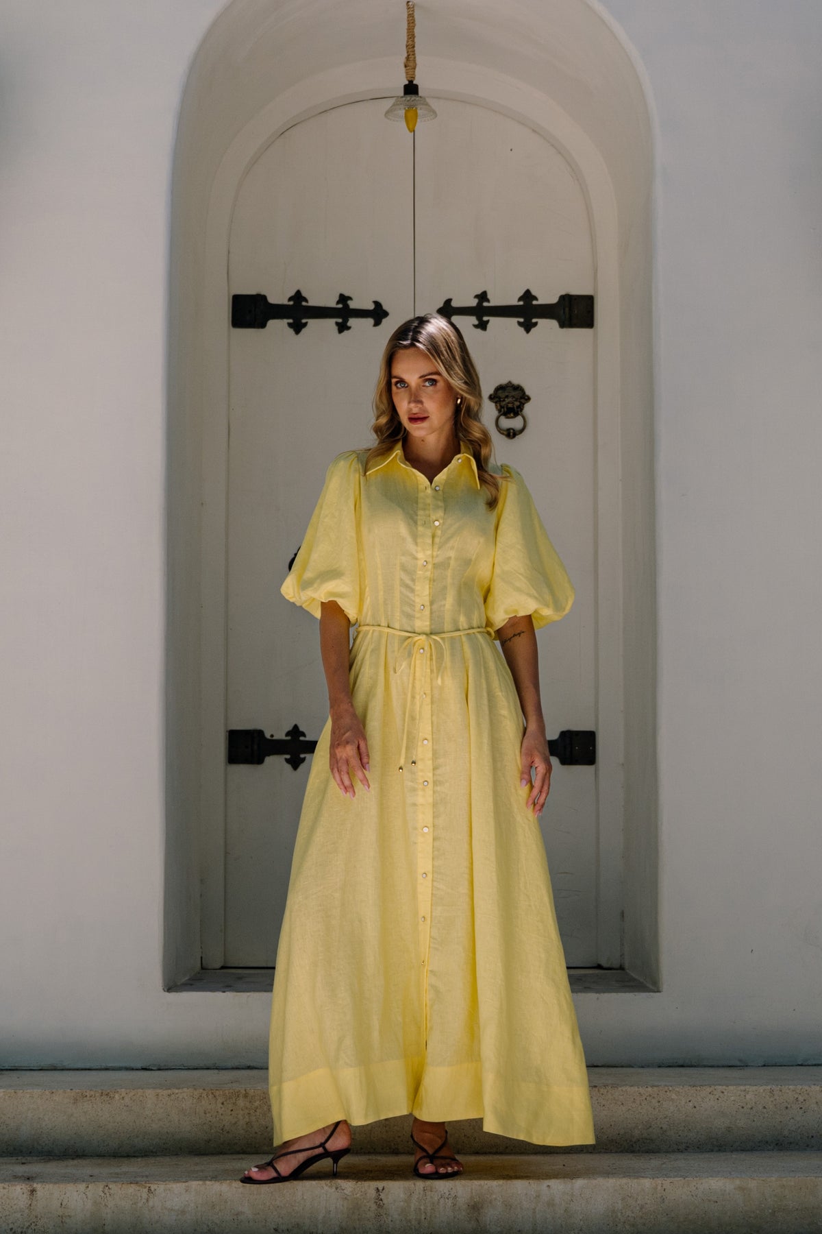 MIRAGE MAXI SHIRT DRESS