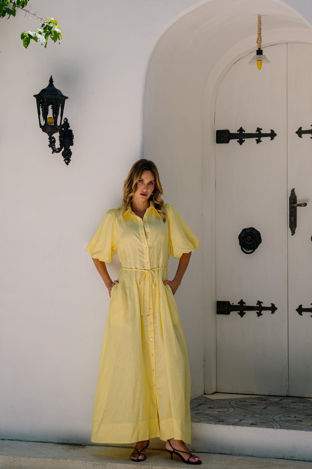 MIRAGE MAXI SHIRT DRESS