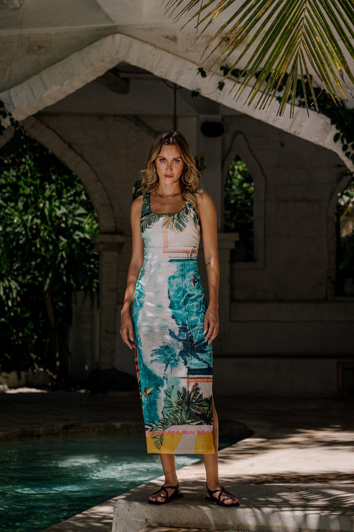 SUNSEA JERSEY DRESS